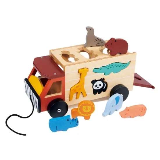 Mentari Shape Sorting Safari Truck-Mentari Shape Sorting Safari Truck