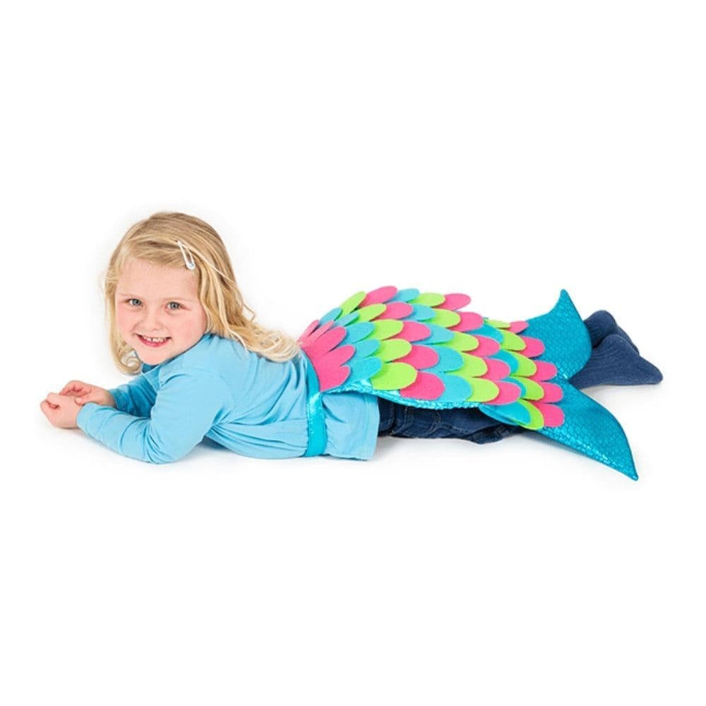 Mermaids Tail Fancy Dress, They'll be the princess of their own story and Queen of the sea with this high quality, comfortable childrens Ariel costume. These striking professionally constructed and detail filled girls and boys fancy dress costumes are great for authentic, immersive fun and are definitely one to have on the kids dressing up rail.With a rich offering of intricate textures and finishes this is a fully realised Mermaid tail that is sure to bring their imagination into reality. The polyester int