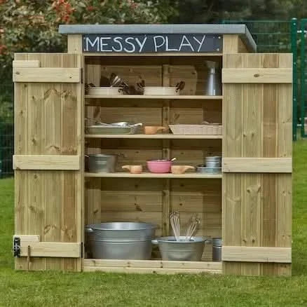 Messy Play Activity Shed-Messy Play Activity Shed