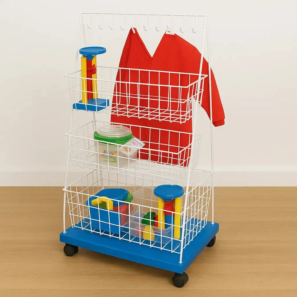 Messy Play Storage Trolley-Messy Play Storage Trolley