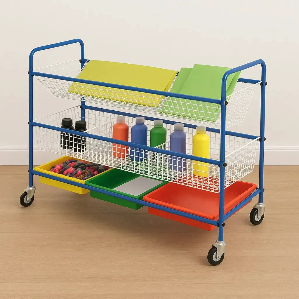 Metal Art Equipment Trolley-Metal Art Equipment Trolley