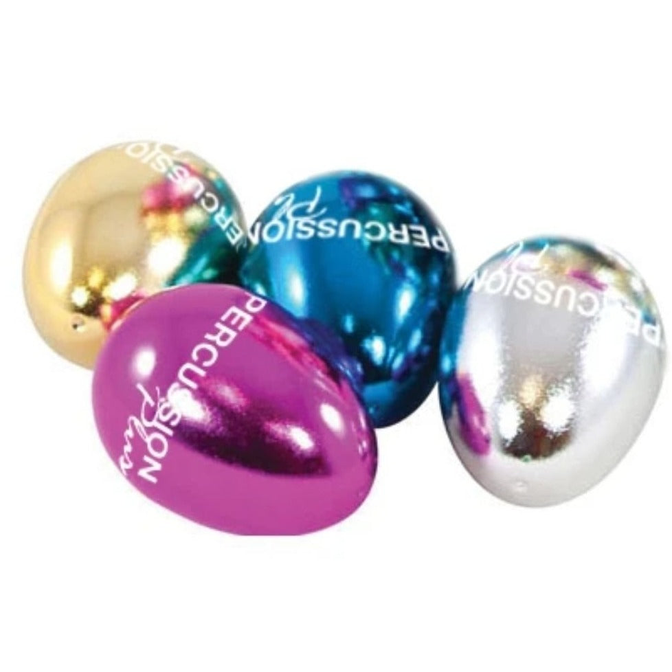 Metallic Egg Shakers, It’s easy to introduce little ones to rhythm and music with our sturdy Metallic Egg Shakers ! The Metallic Egg Shakers are filled with beads that rattle with every shake and the fun egg shape fits right inside children’s hands! Metallic Egg Shakers are a fantastic sensory instrument for children of all ages! Metallic Egg Shakers Suitable for use by 3 years and above. Use with supervision. Colours available: purple, gold, silver and blue,one supplied at random Contains non-toxic iron be