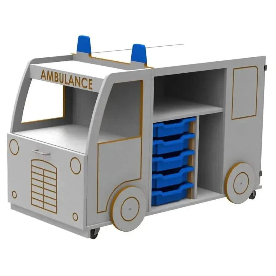 Micro Ambulance Library Book Store & Display-Micro Ambulance Library Book Store & Display