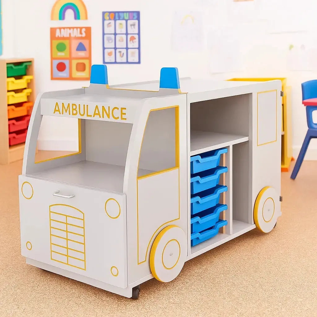 Micro Ambulance Library Book Store & Display-Micro Ambulance Library Book Store & Display