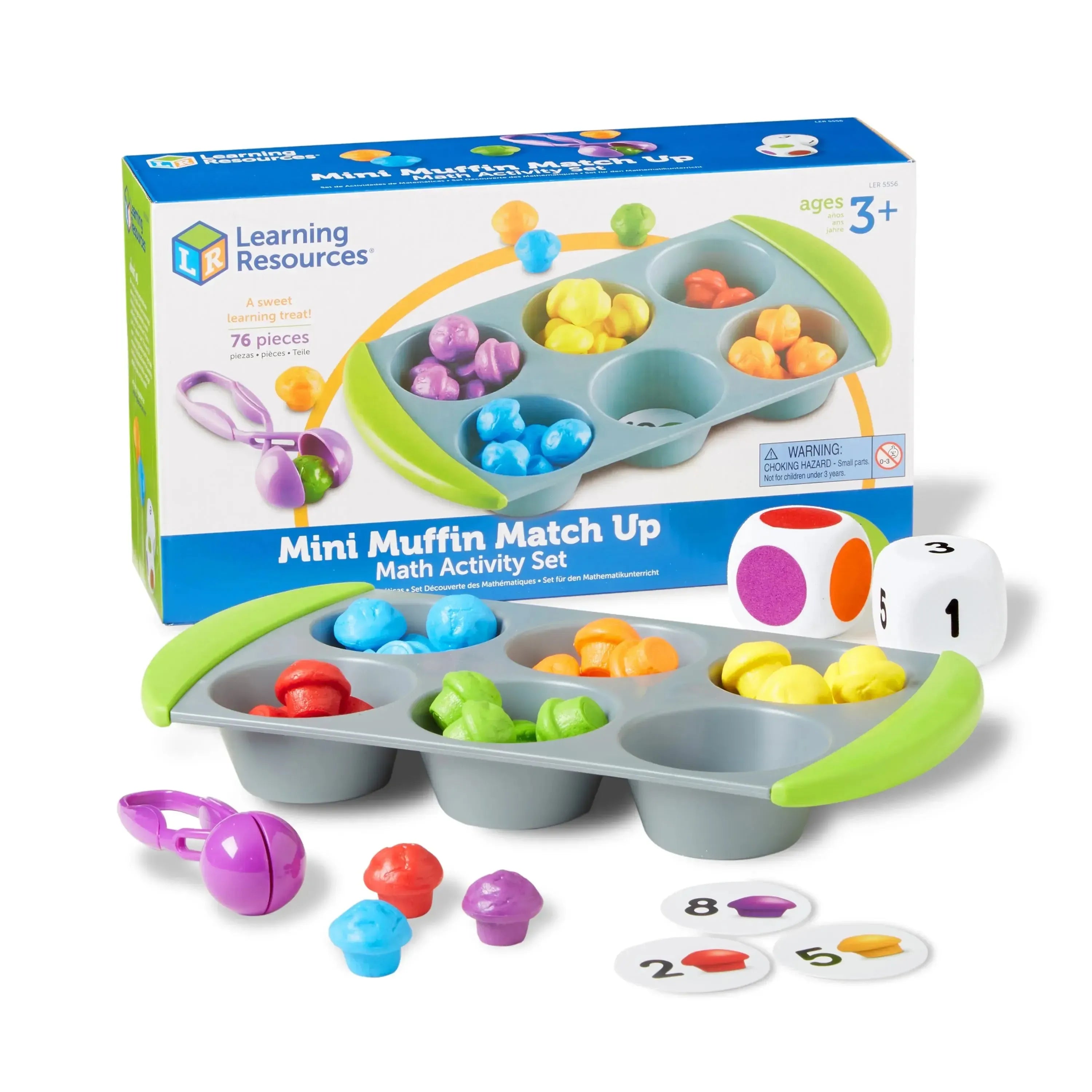 Mini Muffin Match Up Maths Activity Set-Mini Muffin Match Up Maths Activity Set