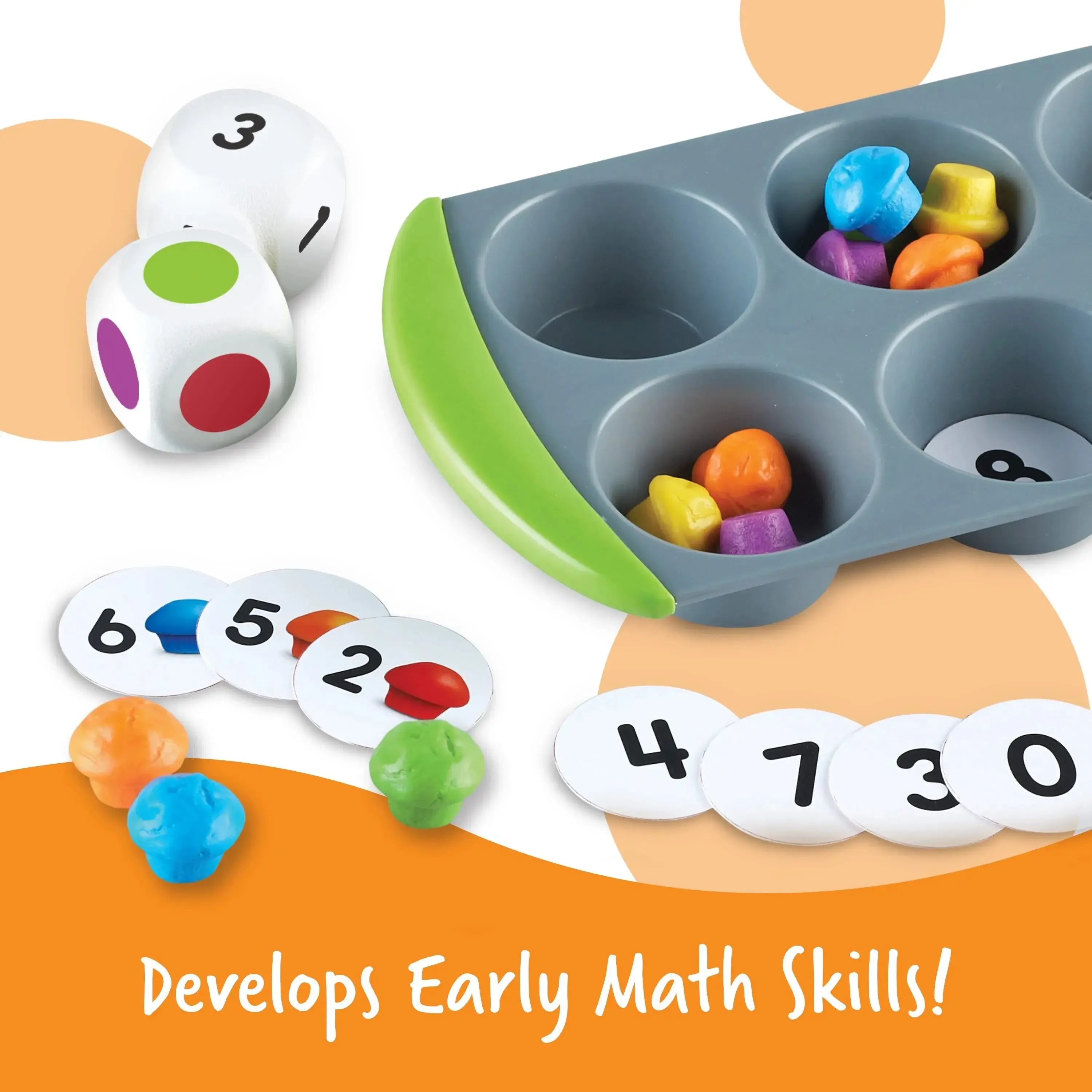 Mini Muffin Match Up Maths Activity Set-Mini Muffin Match Up Maths Activity Set