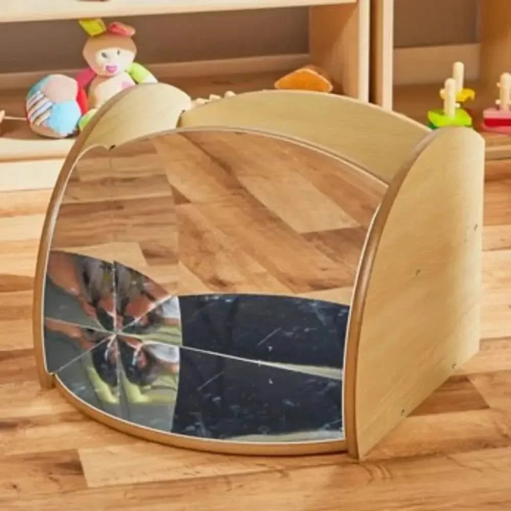 Mini Range Shelf with Mirrors and Trays-Mini Range Shelf with Mirrors and Trays