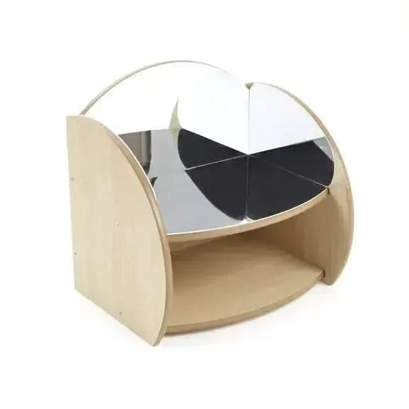 Mini Range Shelf with Mirrors and Trays-Mini Range Shelf with Mirrors and Trays