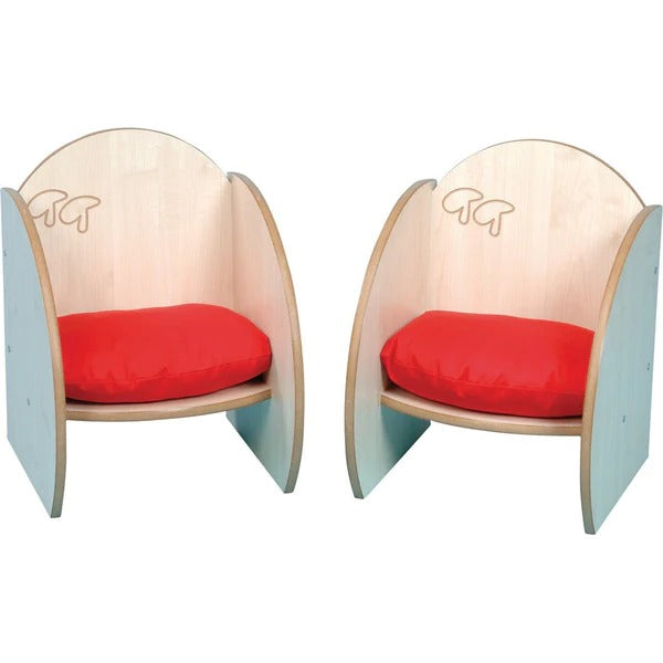 Mini Range Toddler Nursery Chairs Set of 2, Introducing the Mini Range Toddler Nursery Chairs Set of 2, a valuable addition to early years settings designed to provide comfort, durability, and style. These chairs, manufactured from 15mm covered MDF with rounded polished bull-nosed edges, offer a long-lasting solution for young learners. Mini Range Toddler Nursery Chairs Set Features: Sturdy Construction: Crafted from 15mm covered MDF with rounded polished bull-nosed edges, these chairs are built to withstan