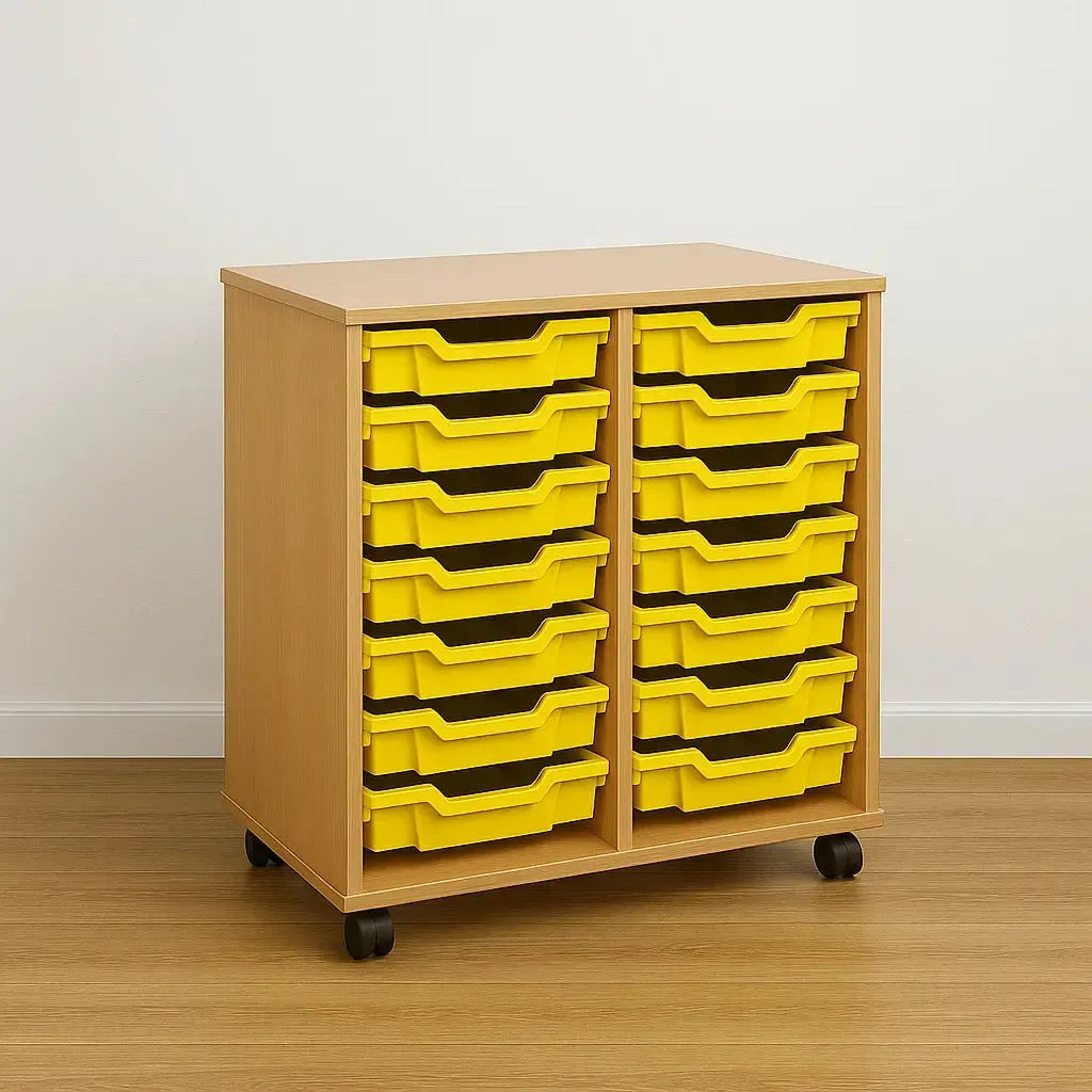 Monarch 16 Single Tray Classroom Storage Unit-Monarch 16 Single Tray Classroom Storage Unit