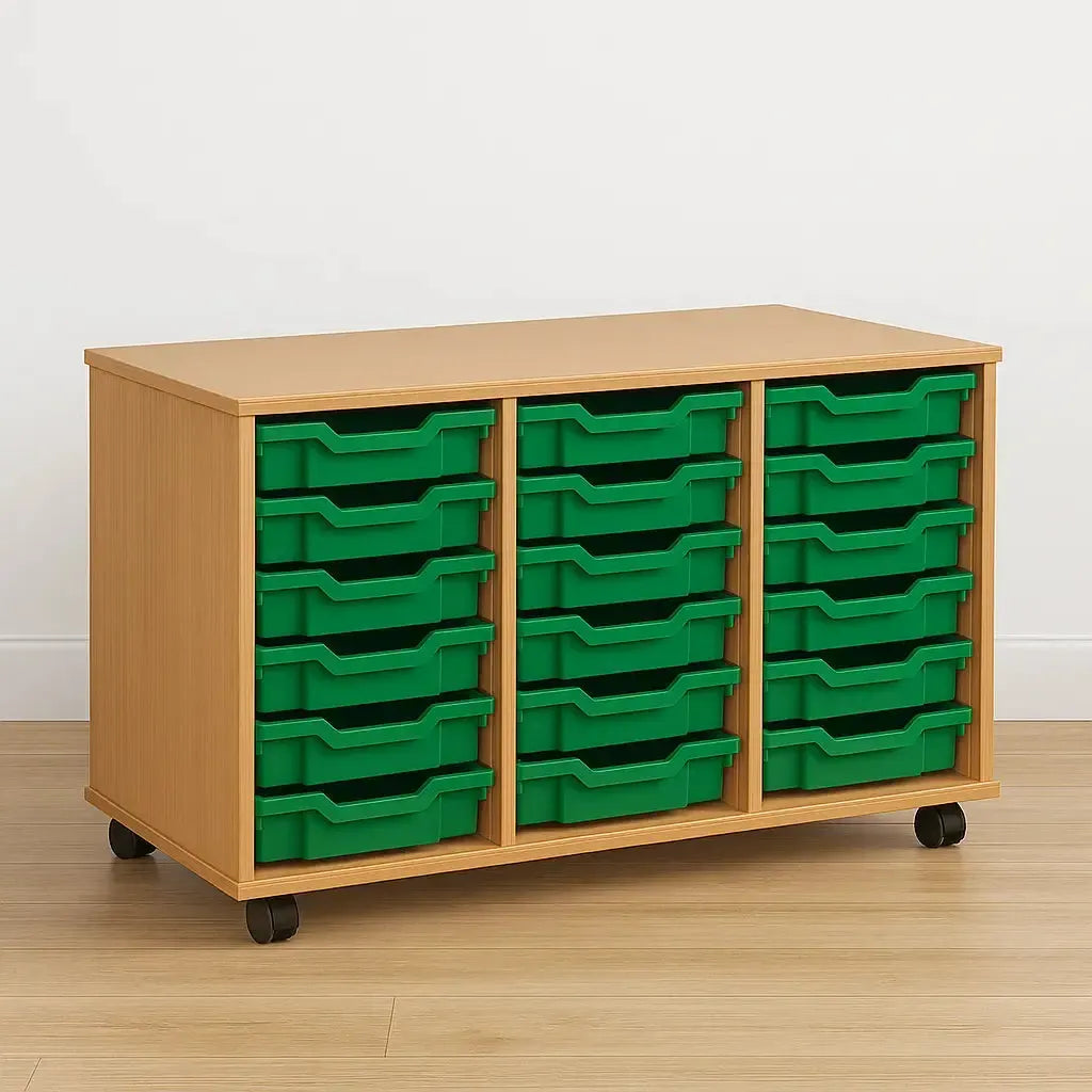 Monarch 18 Single Tray Classroom Storage Unit-Monarch 18 Single Tray Classroom Storage Unit