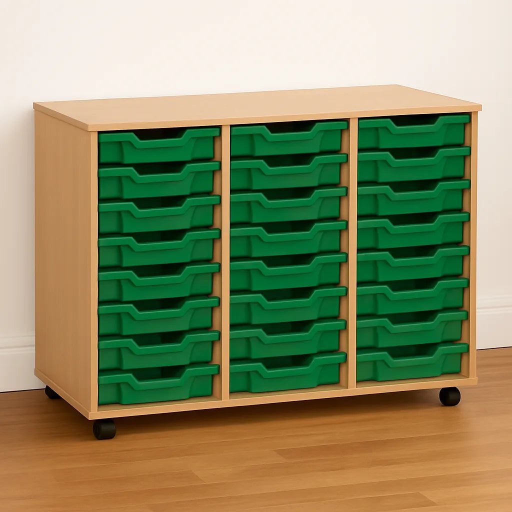 Monarch 24 Single Tray Classroom Storage Unit-Monarch 24 Single Tray Classroom Storage Unit