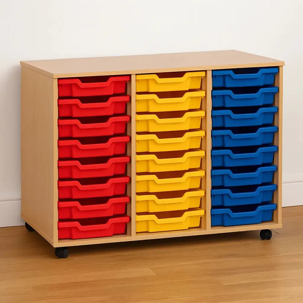 Monarch 24 Single Tray Classroom Storage Unit-Monarch 24 Single Tray Classroom Storage Unit