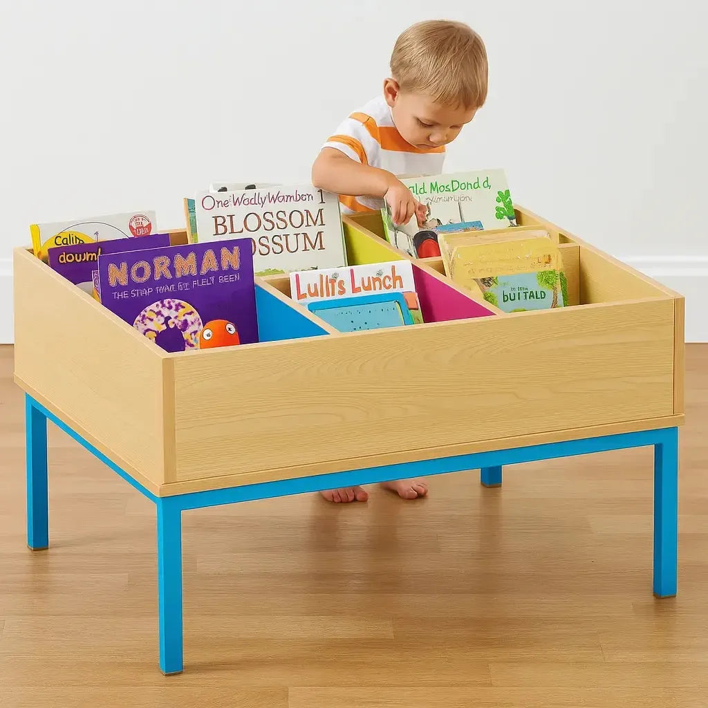 Monarch 6 Bay Kinderbox with Legs-Monarch 6 Bay Kinderbox with Legs