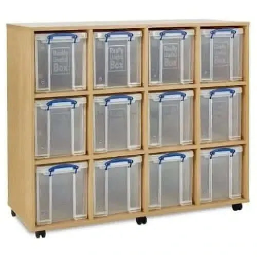 Monarch Really Useful 12 x 24L Storage Unit-Monarch Really Useful 12 x 24L Storage Unit