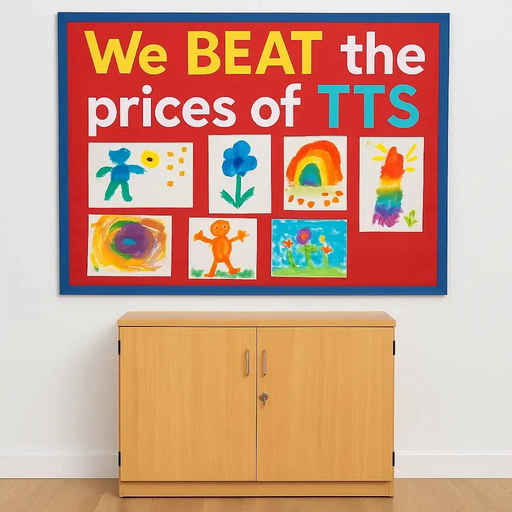 Monarch stock cupboard with 2 adjustable shelves-Monarch stock cupboard with 2 adjustable shelves