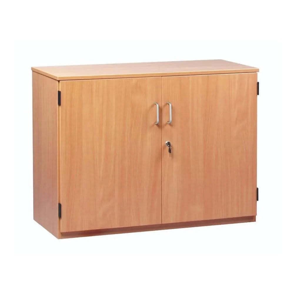 Monarch stock cupboard with 2 adjustable shelves-Monarch stock cupboard with 2 adjustable shelves