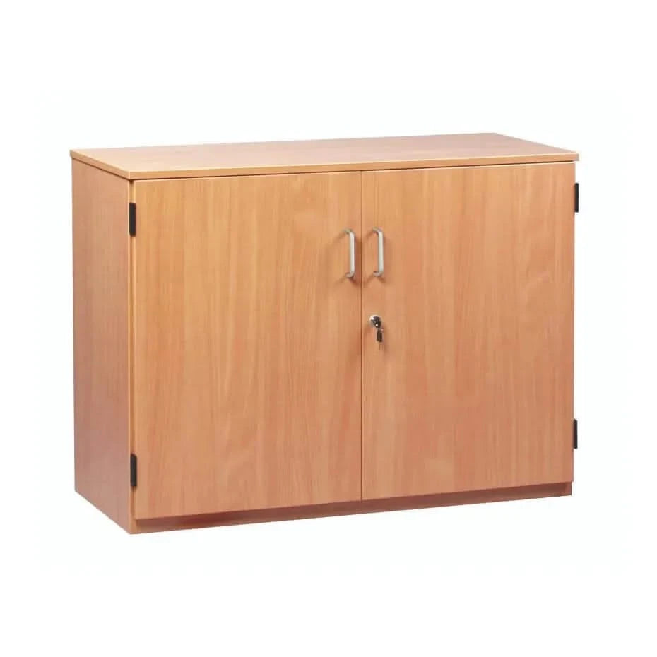 Monarch stock cupboard with 2 adjustable shelves-Monarch stock cupboard with 2 adjustable shelves