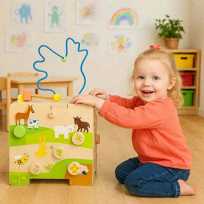 Motor Activity Cube Country Life-Motor Activity Cube Country Life