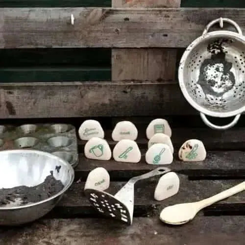 Mud Kitchen Process Stones-Mud Kitchen Process Stones