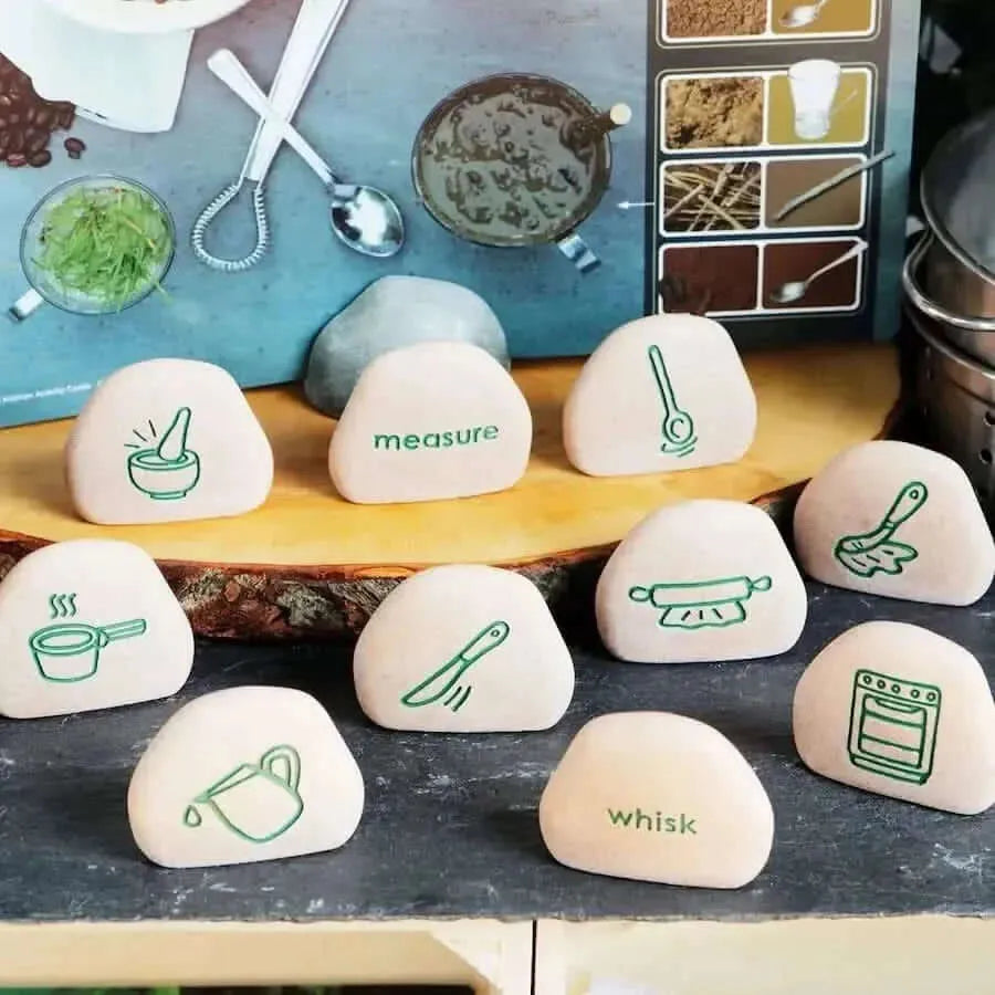 Mud Kitchen Process Stones-Mud Kitchen Process Stones