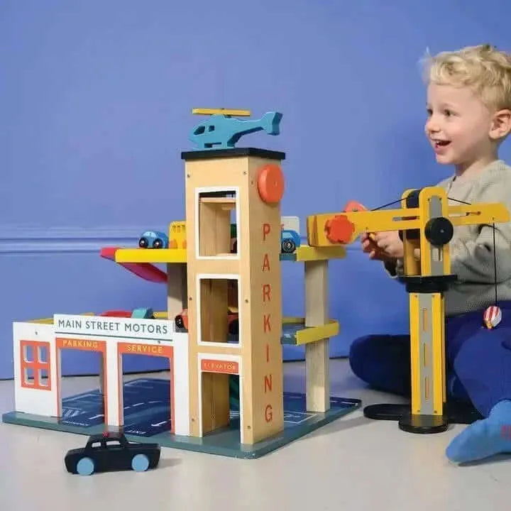 Multi-Level Garage with Lift-Multi-Level Garage with Lift