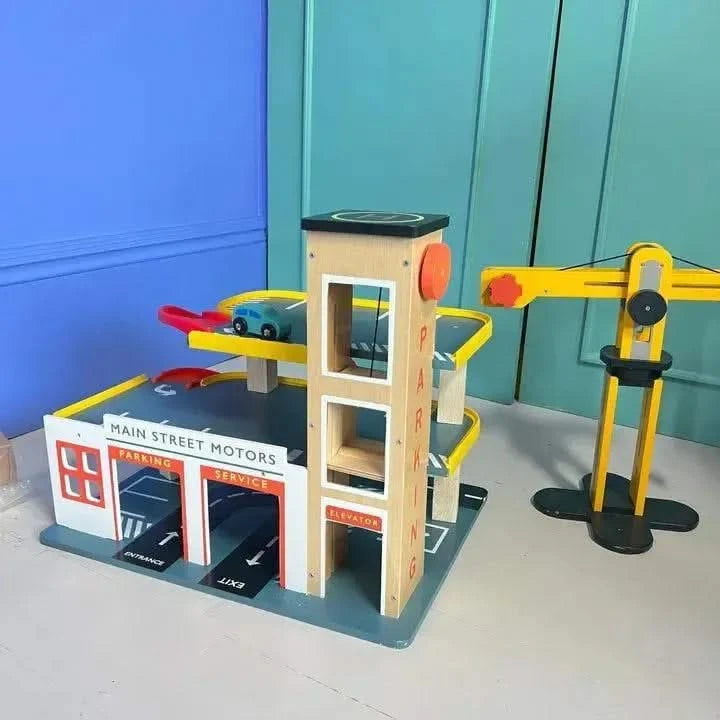 Multi-Level Garage with Lift-Multi-Level Garage with Lift