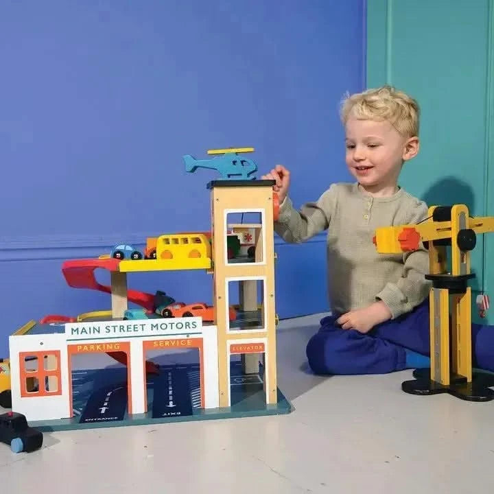 Multi-Level Garage with Lift-Multi-Level Garage with Lift
