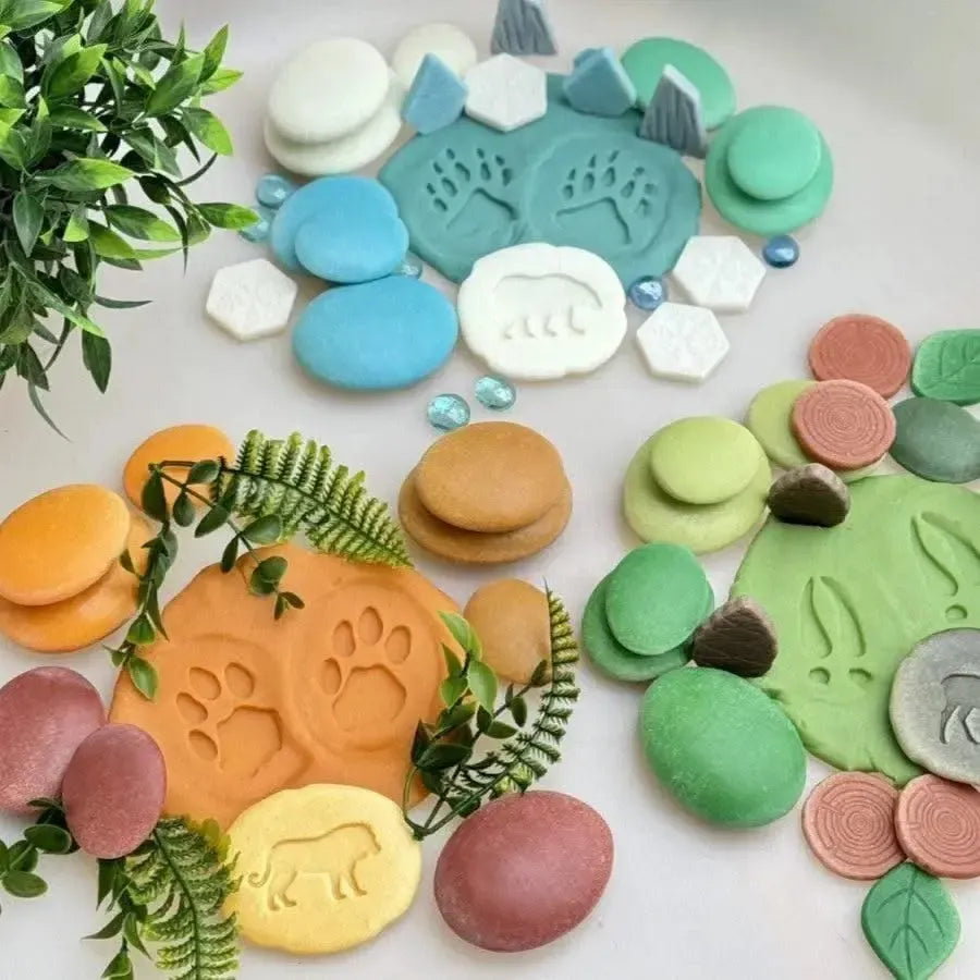 Natural Sorting Stones Nature Collection-Natural Sorting Stones Nature Collection