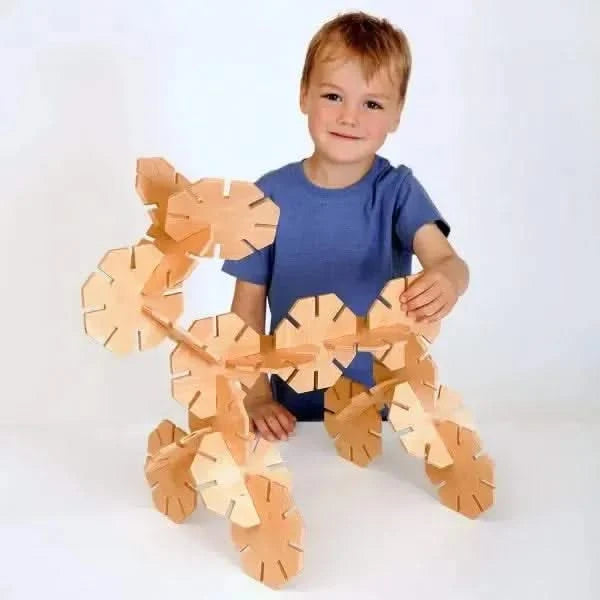 Natural Wooden Octoplay-Natural Wooden Octoplay