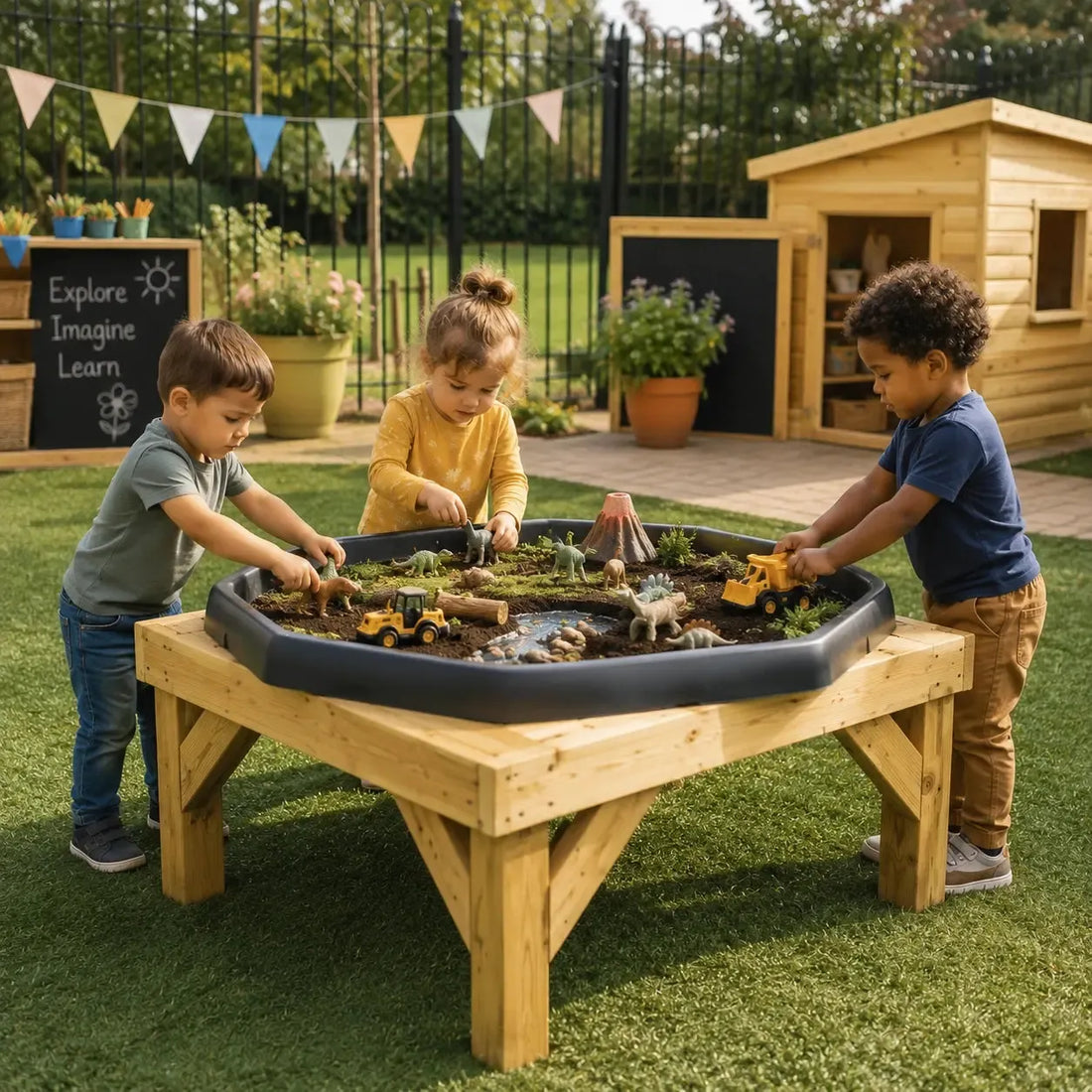 Nature Outdoor Play Table-Nature Outdoor Play Table