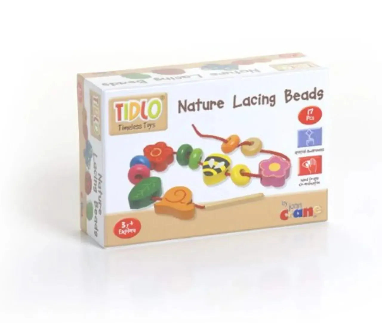 Nature Wooden Lacing Beads-Nature Wooden Lacing Beads