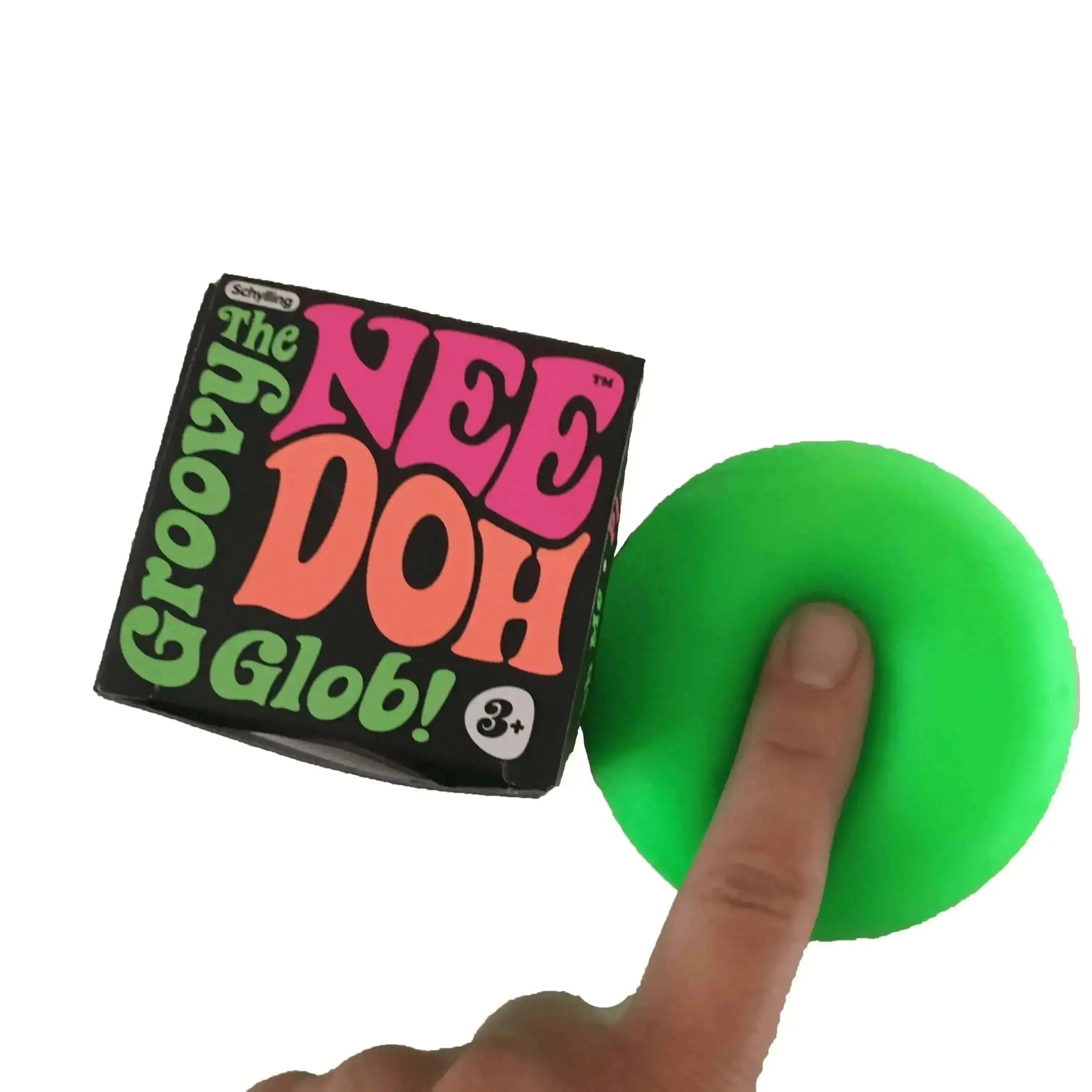 Nee Doh Glow in the Dark Stress Ball-Nee Doh Glow in the Dark Stress Ball