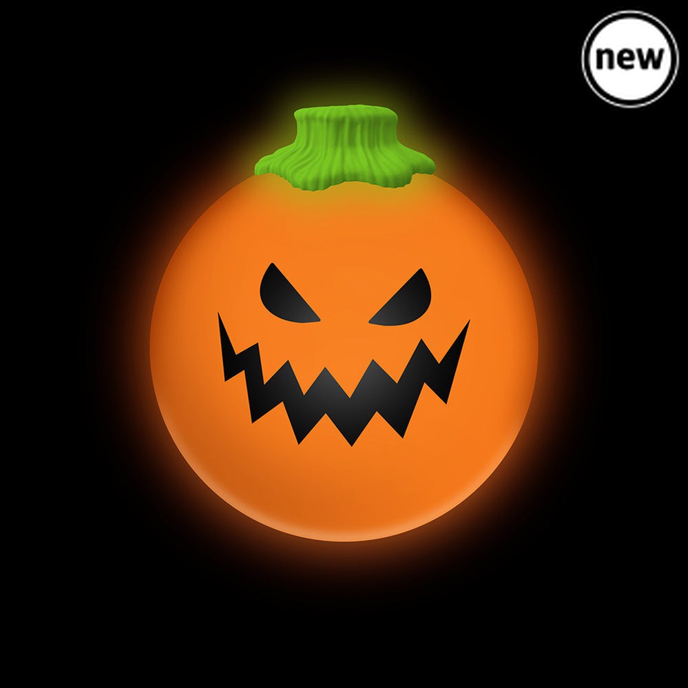Needohween Jack Glow Lantern Needoh, Give your kiddos pumpkin to talk about this Halloween! NeeDoh Jack Glow Lantern is a frightfully fa-boo-lous stress toy. Turn the lights out and watch the bright orange Nee Doh ball glow in the dark! Each stress ball features one of three spooky pumpkin faces (picked at random). These Halloween stress toys are perfect for portable play and also helpful for relieving anxiety. They are made from a non-toxic, dough-like material that always bounces back to its original shap
