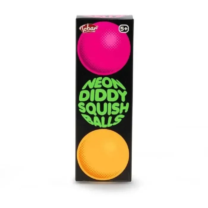 Neon Diddy Squish Balls-3 Pack-Neon Diddy Squish Balls-3 Pack