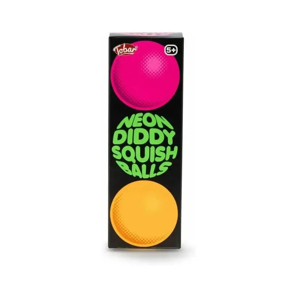 Neon Diddy Squish Balls-3 Pack-Neon Diddy Squish Balls-3 Pack