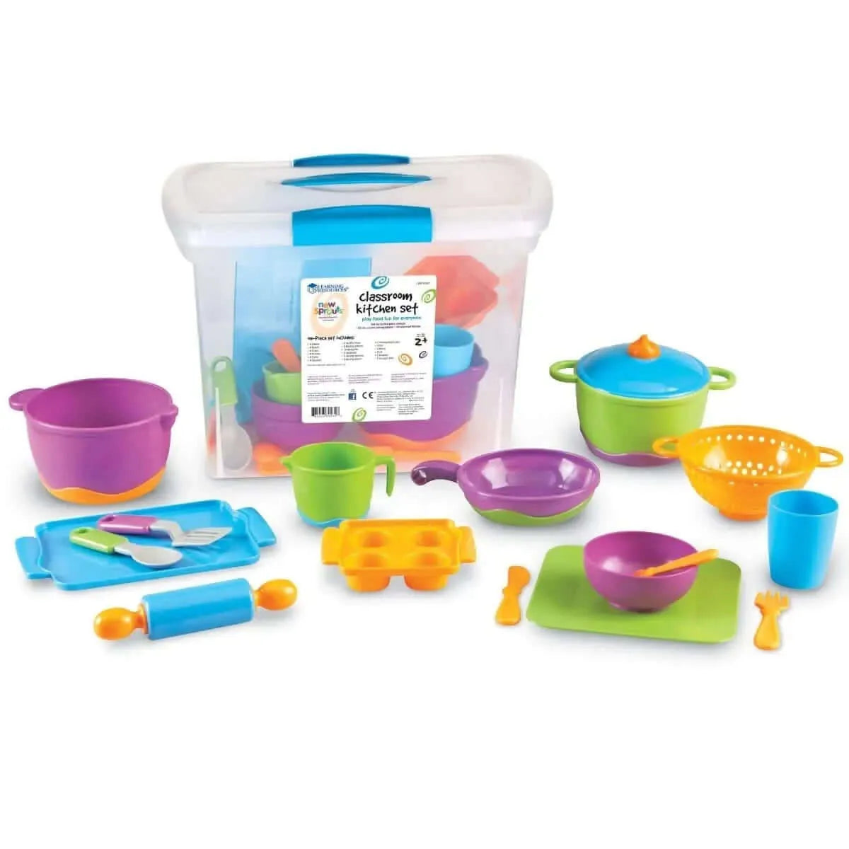 New Sprouts® Classroom Kitchen Set-New Sprouts® Classroom Kitchen Set