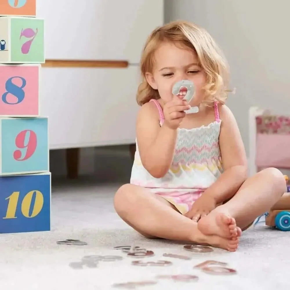 Number Mirror Set Pack of 14-Number Mirror Set Pack of 14