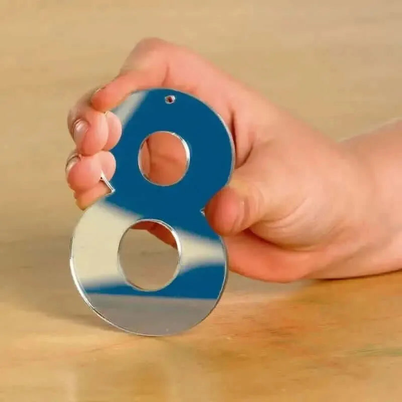 Number Mirror Set Pack of 14-Number Mirror Set Pack of 14