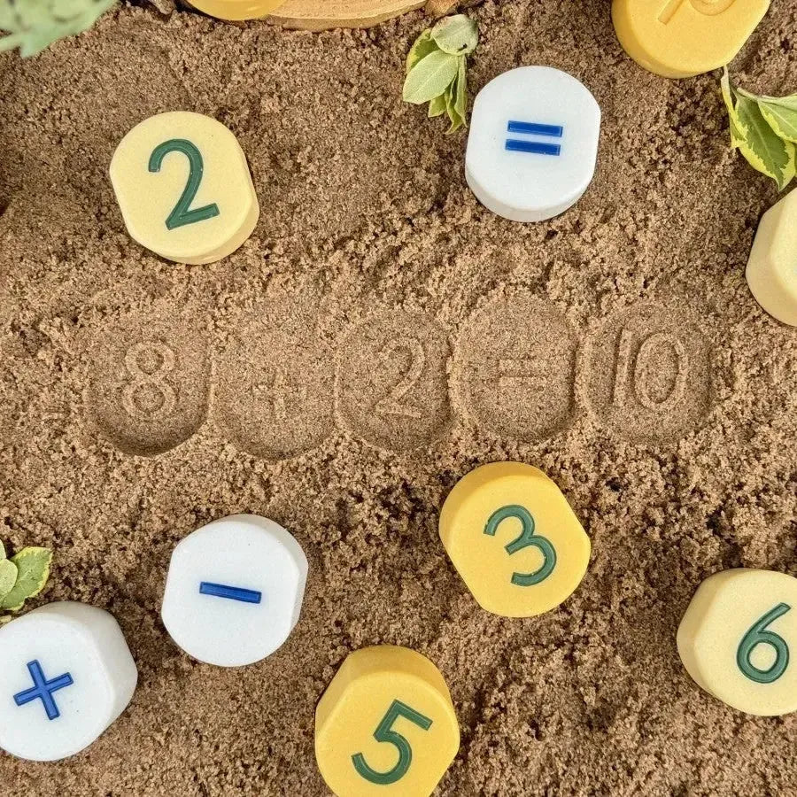 Number Stamping Stones-Number Stamping Stones