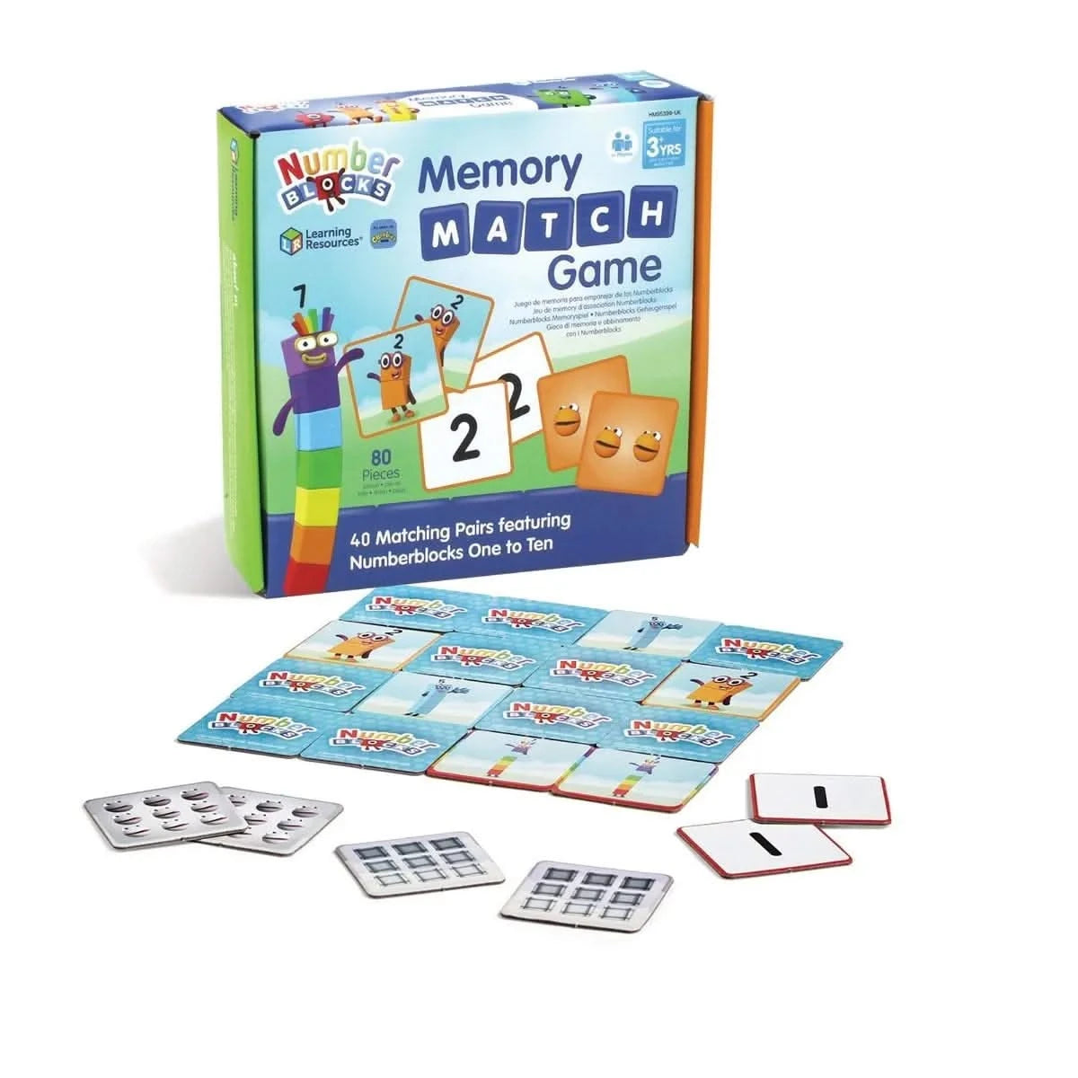 Numberblocks Memory Match Game-Numberblocks Memory Match Game