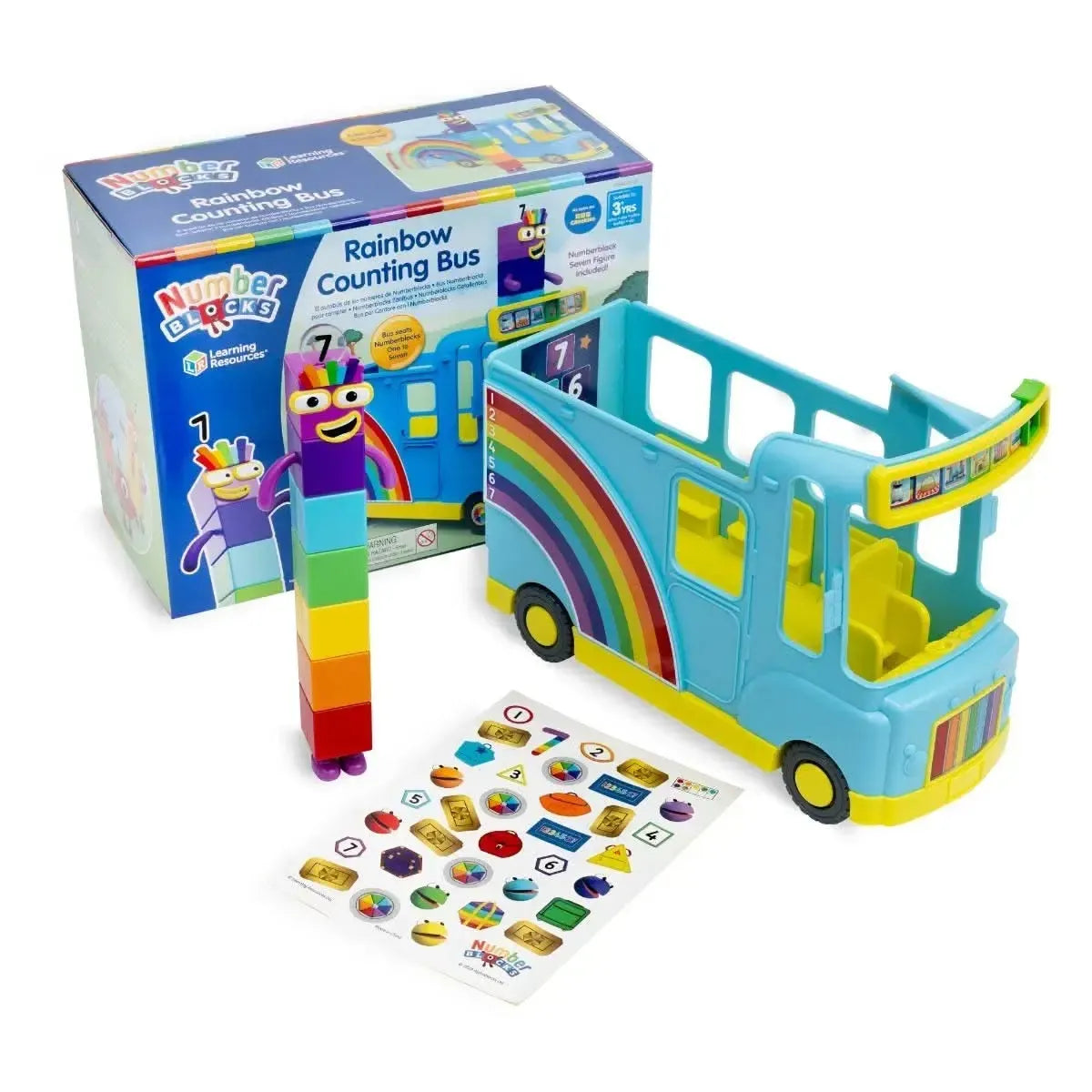 Numberblocks Rainbow Counting Bus-Numberblocks Rainbow Counting Bus
