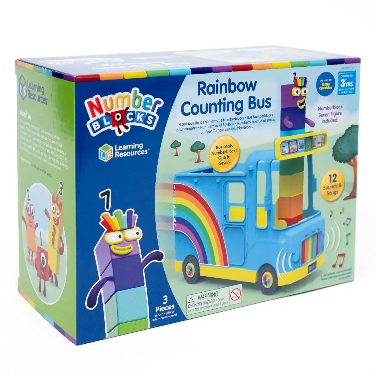 Numberblocks Rainbow Counting Bus-Numberblocks Rainbow Counting Bus