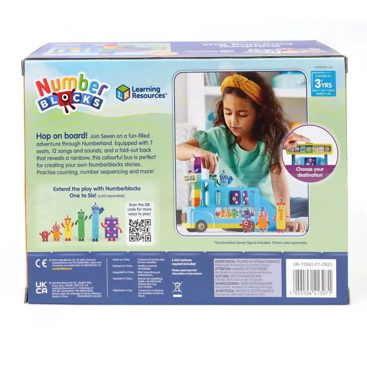 Numberblocks Rainbow Counting Bus-Numberblocks Rainbow Counting Bus