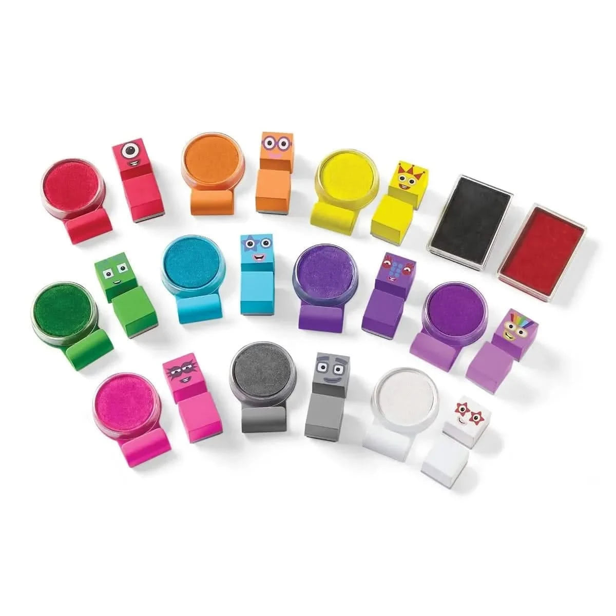 Numberblocks Stampoline Park Stamp Activity Set-Numberblocks Stampoline Park Stamp Activity Set