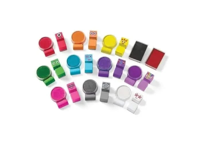 Numberblocks Stampoline Park Stamp Activity Set-Numberblocks Stampoline Park Stamp Activity Set