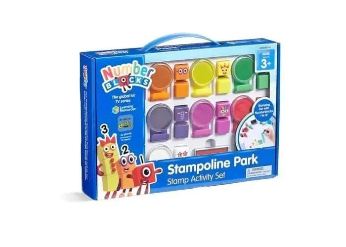 Numberblocks Stampoline Park Stamp Activity Set-Numberblocks Stampoline Park Stamp Activity Set