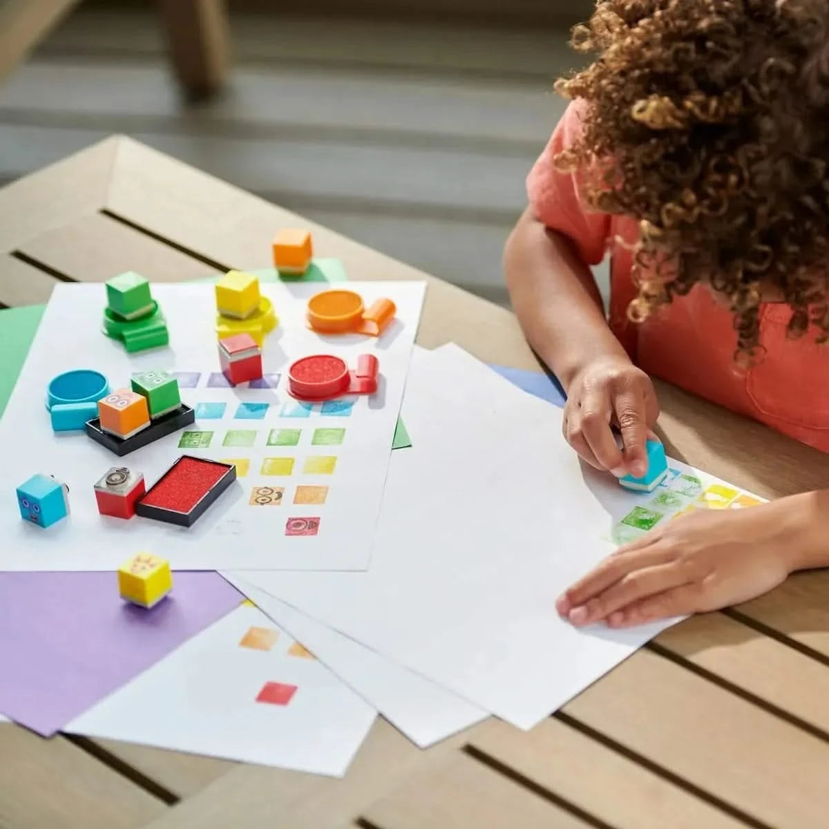 Numberblocks Stampoline Park Stamp Activity Set-Numberblocks Stampoline Park Stamp Activity Set