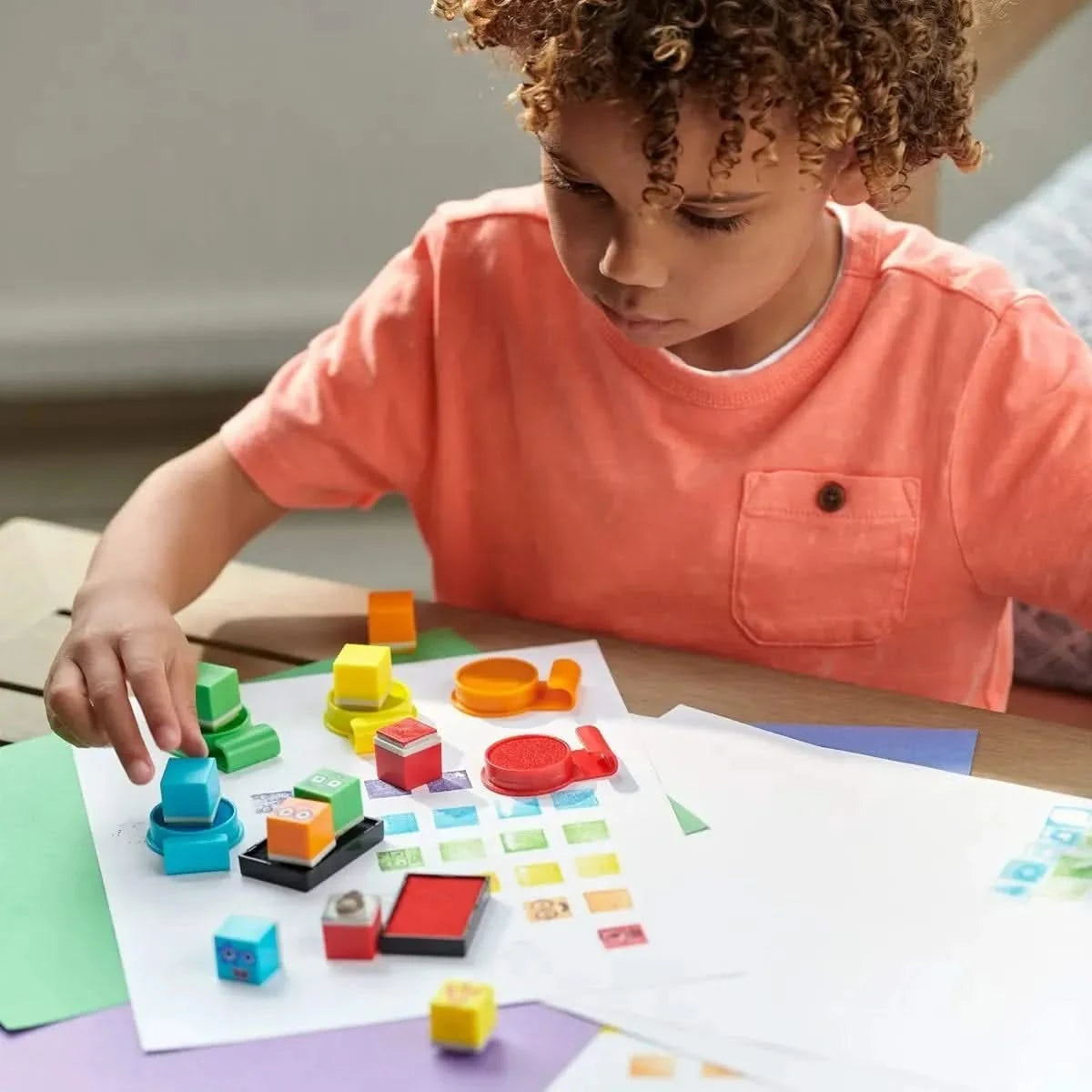 Numberblocks Stampoline Park Stamp Activity Set-Numberblocks Stampoline Park Stamp Activity Set