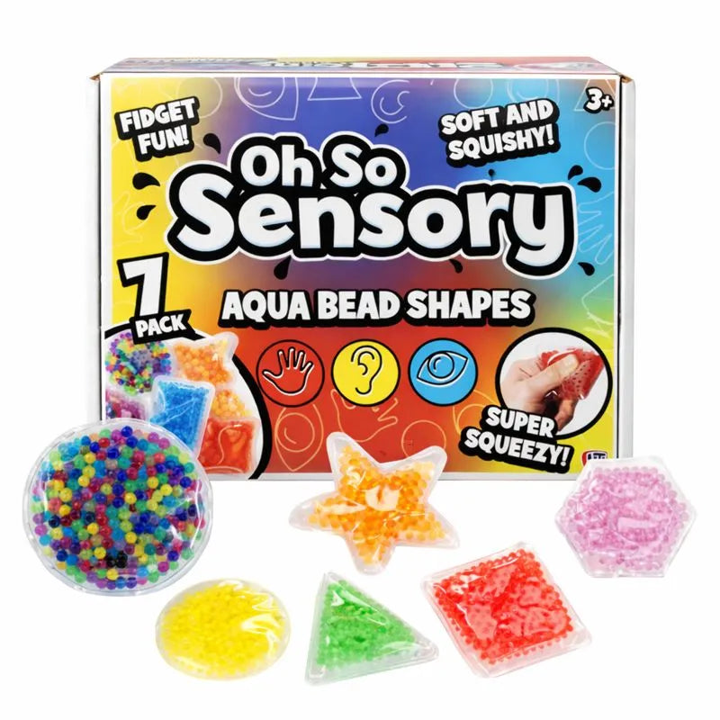 Oh So Sensory Aqua Bead Shapes-Oh So Sensory Aqua Bead Shapes